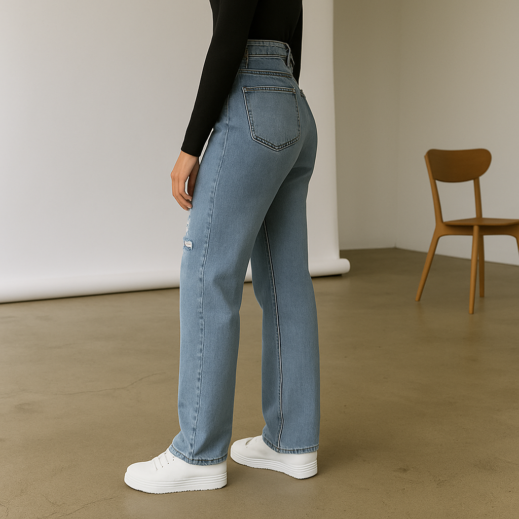 Mina | Casual Jeans with Hole